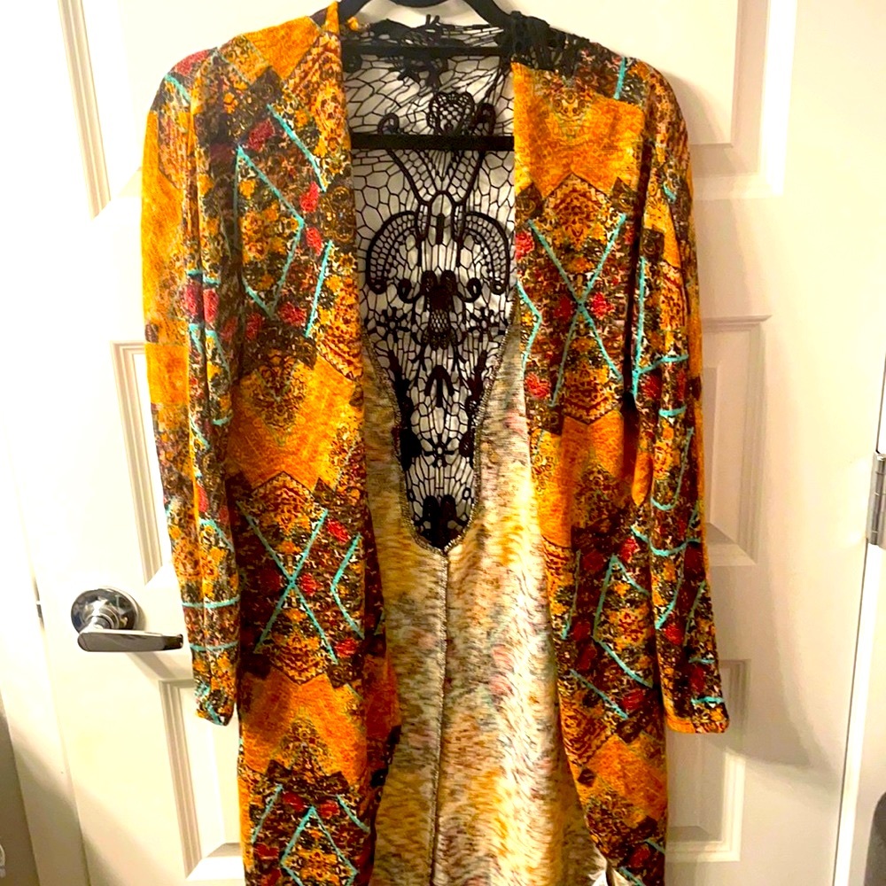 Target Lace cardigan tribal !